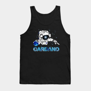 Cardano, ADA, HODL, to the moon, blockchain Tank Top